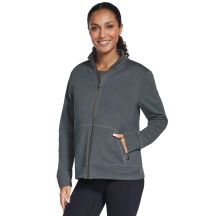 Skechers Go Walk Everywhere Full Zip Hoodless W3JA261-GNBK Green L
