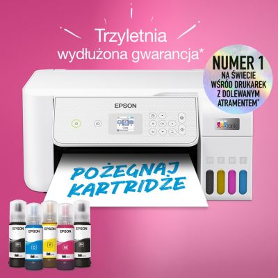 19. Epson EcoTank L3286 WiFi WHITE multifunction printer