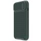 2. Nillkin Textured S Case iPhone 14 Pro Max armored cover with camera cover dark green