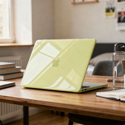 14. Tech-Protect SmartShell Case for McBook Neo 13" - Transparent