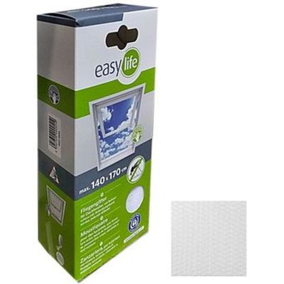 30. MOSQUITO NET WINDOW ROOF 140X170 WHITE POLYESTER + VELCRO TAPE