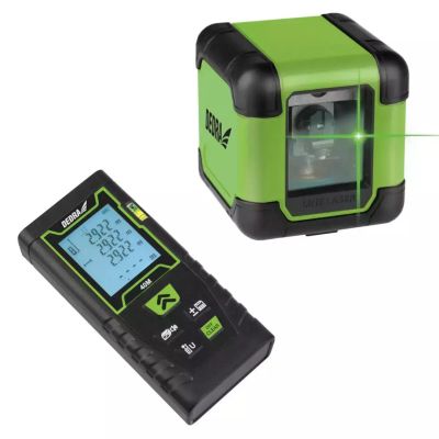 Green cross laser set + 40M rangefinder