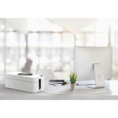 2. Durable Cavoline Box L Desk Cable Box, Grey, 1 pc.