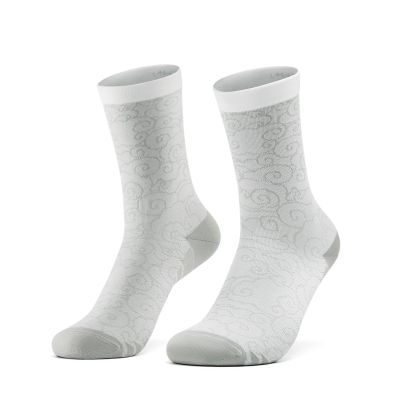 Rockbros 490025001 ROAD TO SKY Cycling Socks 36-38 cm - White