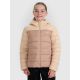 Girls' down jacket with synthetic filling 4F 4FJRAW25TDJAF0771-83S
