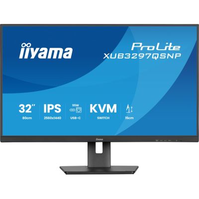 14. IIYAMA monitor 80.0cm (32.0") XUB3297QSNP-B1 16:9 2xHDMI+DP+USB-C
