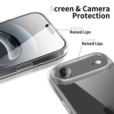 3. Tech-Protect FlexAir Hybrid Case for iPhone 17 Air - Clear