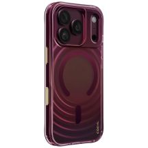 Uniq Coehl Vela Magnetic Charging Case for iPhone 18 Pro / 17 Pro - Burgundy
