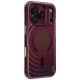 Uniq Coehl Vela Magnetic Charging Case for iPhone 18 Pro / 17 Pro - Burgundy