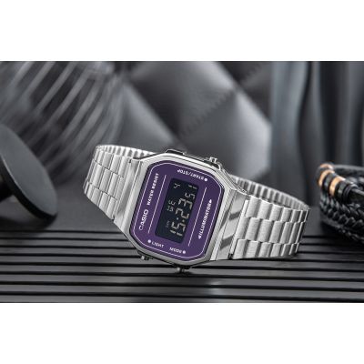 6. CASIO VINTAGE Men’s Watch A168WEM-1EF + BOX