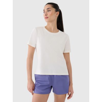 2. Women's quick-drying oversize training T-shirt 4F 4FRSS25TFTSF1236-11S