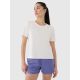 2. Women's quick-drying oversize training T-shirt 4F 4FRSS25TFTSF1236-11S