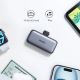 17. Ugreen PB503 5000mAh powerbank with USB-C port and integrated USB-C connector - gray
