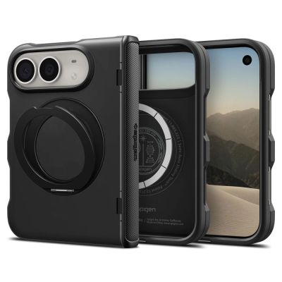 2. Spigen Slim Armor Pro S Magsafe Case for iPhone Duo - Black