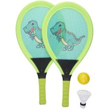 JUMBO KID EDDY TOYS BADMINTON TENNIS SET - DINO