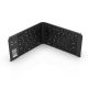 Inca IBK-579BT Bluetooth Keyboard Home Metallic Silver