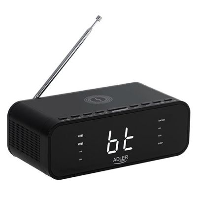 20. ADLER AD 1192b black clock radio