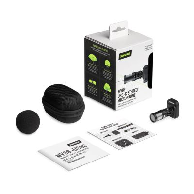 6. Shure MV88-USBC - Stereo Microphone with USB-C Connector