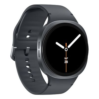 3. Samsung Galaxy Watch 8 3.81 cm (1.5") AMOLED 44 mm Digital 480 x 480 px Touchscreen Graphite Wi-Fi GPS