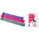 8. FITNESS CROSSFIT MINI BAND SET 3 PCS WOMEN PURE 2 IMPROVE