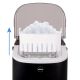 3. ELDOM ICE MAKER KS230 ICELIA 165W, BLACK, 12 KG ICE/24H; 9 ICE CUBES AT A TIME EVERY 6 – 12 MIN