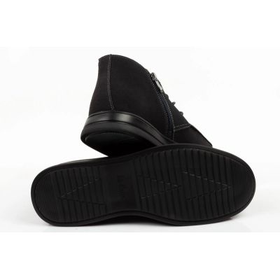 7. Lee Cooper men's shoes elegant leather ankle boots with zipper