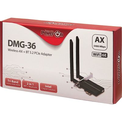 4. Inter-Tech DMG-36 Internal WLAN / Bluetooth 5400 Mbit/s
