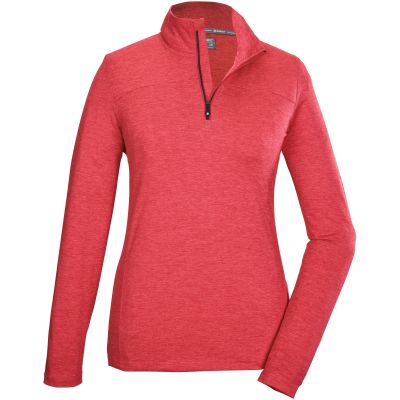 2. Women’s technical 1/4-zip pullover Killtec KSW 97, pink