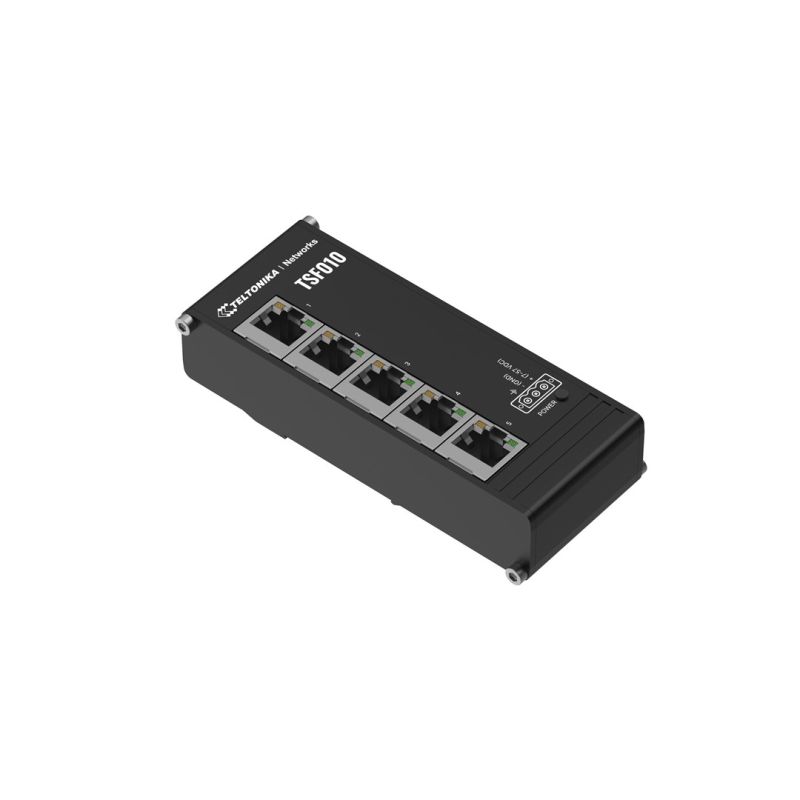 4. Teltonika TSF010 | Switch | 5x RJ45 100Mb/s, IP30