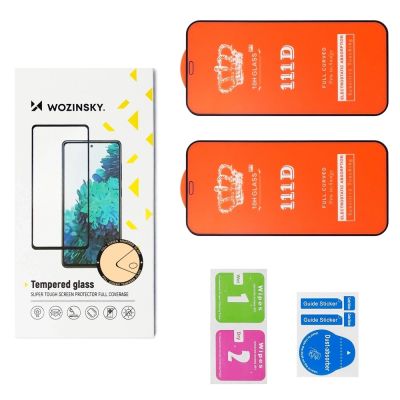 2. Wozinsky Full Glue Tempered Glass for Samsung Galaxy M16, 2-pack