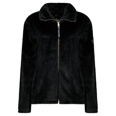 Geographical Norway TOFURE BLACK DB LADY 0124 Women's Fleece Jacket (WZ8142F/GN-BLACK)