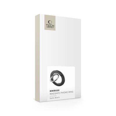 6. Tech-Protect MMR600 Magsafe Phone Ring Holder - Black