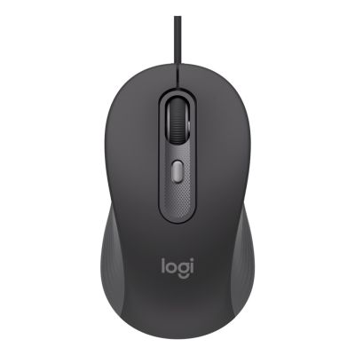 2. Logitech Signature Wired M520 for Business Office Mouse Ambidextrous USB Type-C Optical 4000 DPI