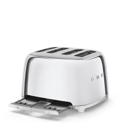 5. Smeg TSF03SSEU toaster 6 4 cavities 2000 W Chrome