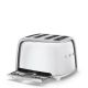 5. Smeg TSF03SSEU toaster 6 4 cavities 2000 W Chrome