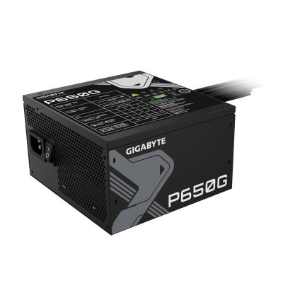 8. Gigabyte P650G 650W 120mm 80+Gold Power Supply