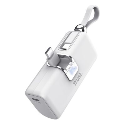TRUST Pacto 5000 mAh Pocket Power Bank White