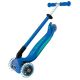 8. Globber Primo Foldable Plus Lights Kids Classic Scooter Blue, Navy (Navy)