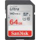 3. 64 GB SanDisk SDXC UHS-I 140 MB/s SD card