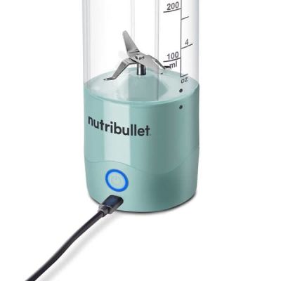 3. Nutribullet NBP003LBL Portable Blender, Light Blue