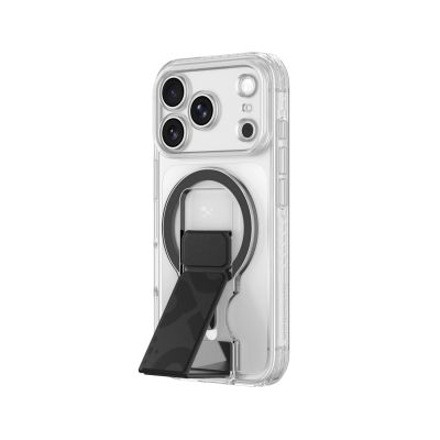 4. AmazingThing Titan Pro Lens Stand Set for iPhone 18 Pro with Magnetic Holder and Stand, Compatible with MagSafe - Transparent