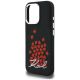 6. Karl Lagerfeld Silicone Heart Sign Logo MagSafe Case for iPhone 16 Pro Max - Black