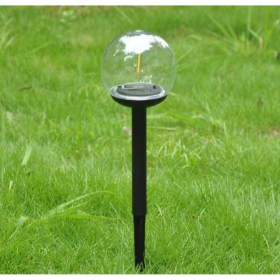 25. DECORATIVE SOLAR BALL LAMP 10X34.5CM