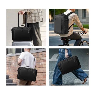 8. Tech-Protect Defender S50 Backpack for Ryanair & Wizzar, 20L Laptop - Black