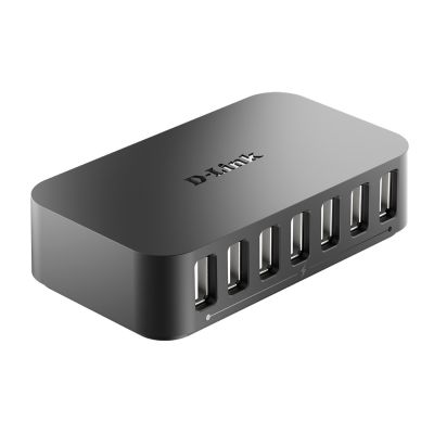 2. D-Link DUB-H7 USB 2.0 Type-C 480 Mbit/s Black