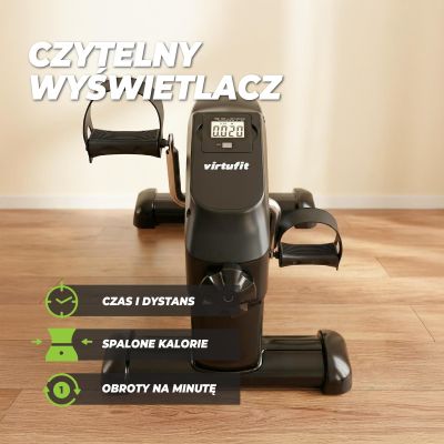 24. VIRTUFIT V3 CHAIR BIKE / CYCLE TRAINER WITH HANDLE AND COMPUTER