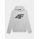 5. Men's sweatshirt with hood, open, 4F 4FWMM00TSWSM1464-27M