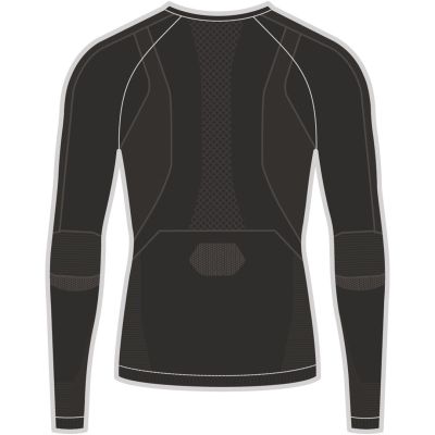 6. VIKING Gary Longsleeve Bamboo Men's Underwear Size L Black