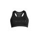 5. CASALL Iconic wool sports bra black