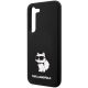 6. Karl Lagerfeld Silicone Choupette case for Samsung Galaxy S24 - black